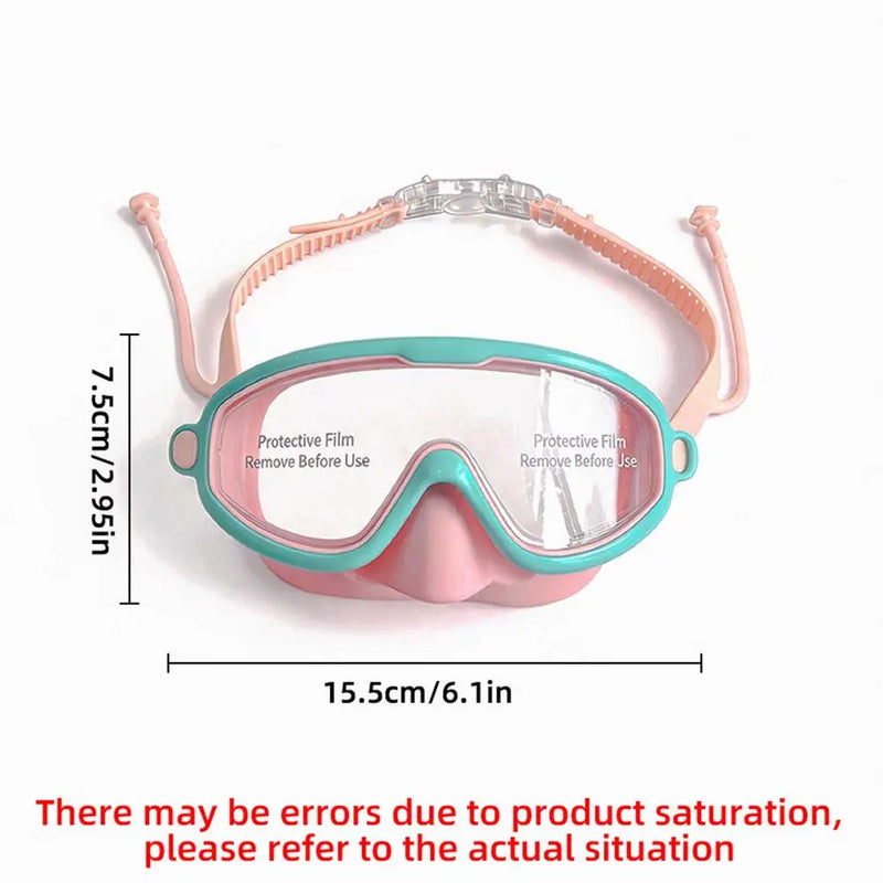 Kids Swimming Goggles with Nose Cover Anti-fog Waterproof | SAMAG