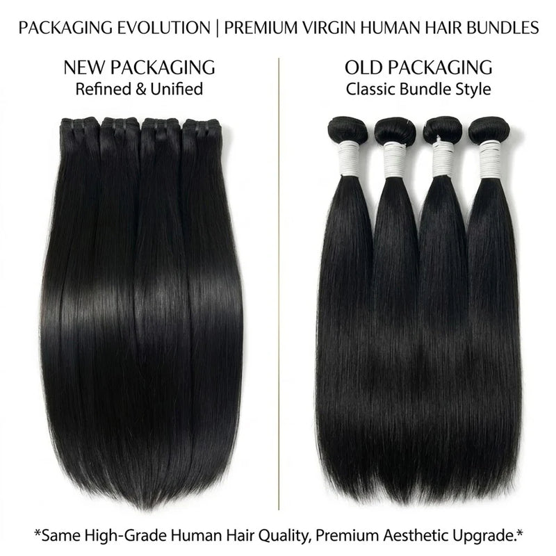 100% Human Hair Bone Straight Human Hair Bundle Natural Black 3 4 5 Bundles Remy Unprocessed Virgin Raw Human Hair Extensions