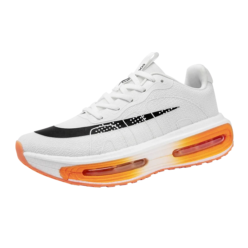 Men's Athletic Shoes, Comfortable Air-Cushioned Running Shoes, Non-Slip Walking Sneakers, Wide-Toe Training Shoes