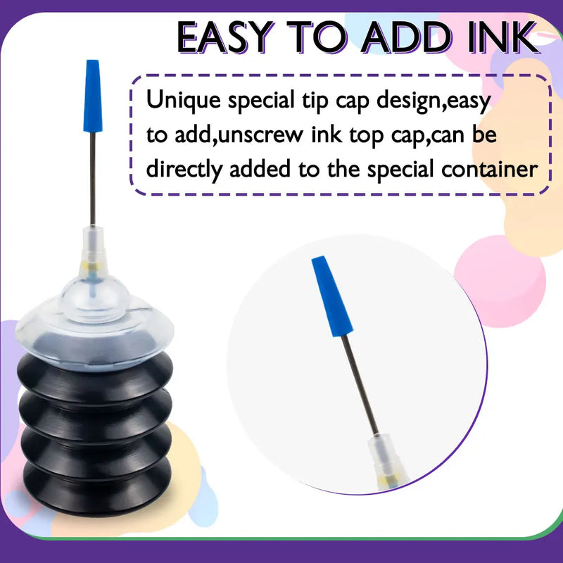 Refill Dye Ink Kit for Epson for Canon for HP for Brother Universal All Model Printer ink cartridge CISS Ink For EcoTank
