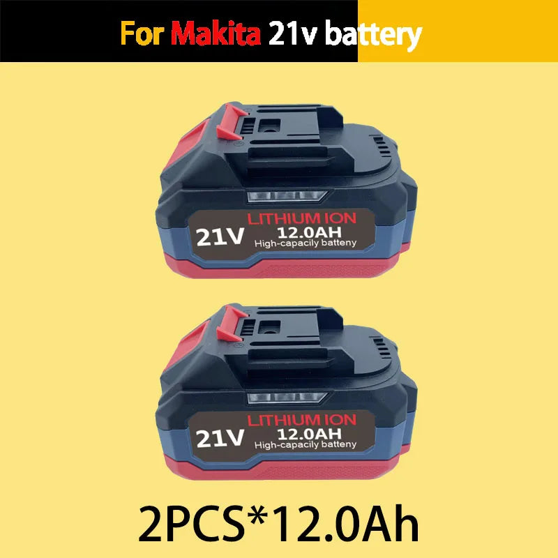 for Makita6.0Am 9.0Am 12.0Am 18V 12.0Ah Rechargeable Battery for Makita Cordless Drill & Power Tools