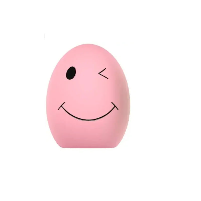 Rubber Dog Puppy Pet Play Squeaky Ball Chewing Toys with Face Fetch Bright Balls Pet Dog Supplies Puppy Popular Toys