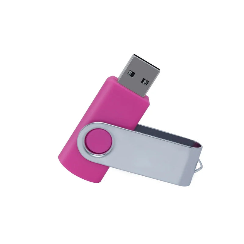 Флешка USB 32GB Flash Drive 16 Giga Memory Stick Metal Jump Swivel Pendrive Portable 64 128 GB 2.0 Pen - Visuel 10 | SAMAG
