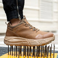 Wide Toe Work Safety Shoes Men Work Sneakers Anti Smash Anti Puncture Steel Toe Shoes Lightweight Protection Safety Boots