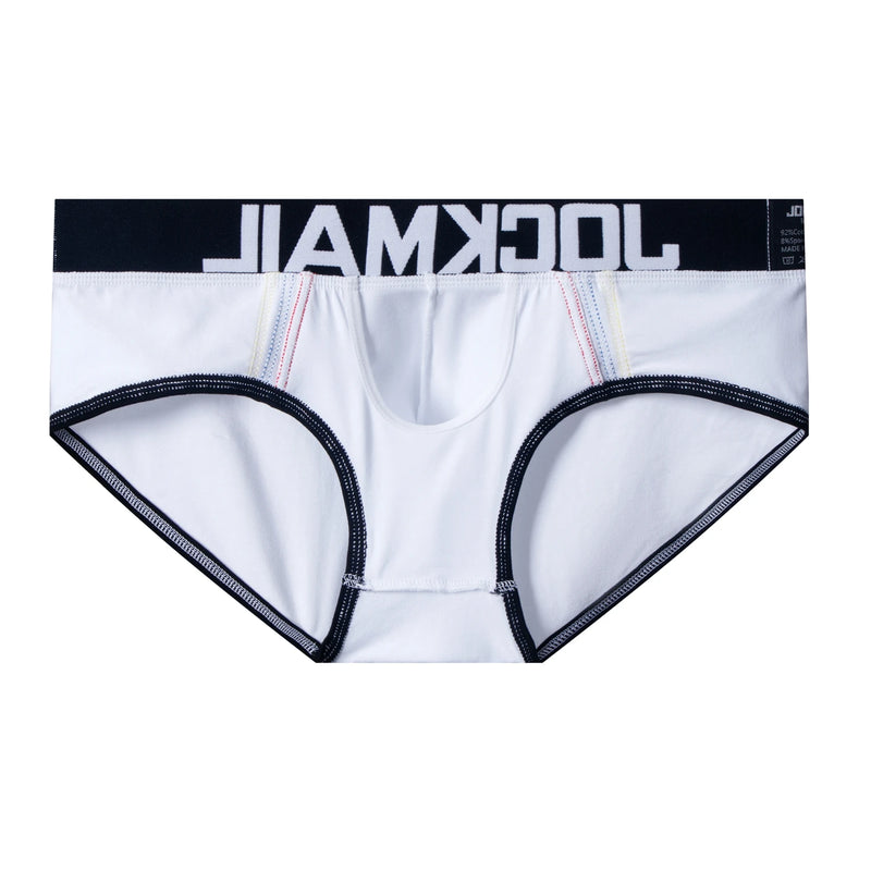 JOCKMAIL Brand Cotton Men Underwear Brief Sexy Gay Penis Pouch Push up calzoncillos hombre slip cueca Gay Underwear male panties