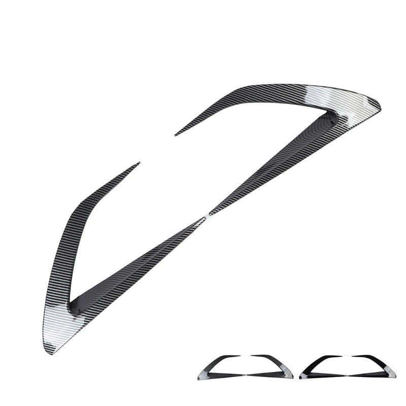 Auto Front Air Vent Splitter Improved Airflow Front Bumpe Air Vent Splitter Trim Stylish Look for MX-5 Miata ND 2016 and Later