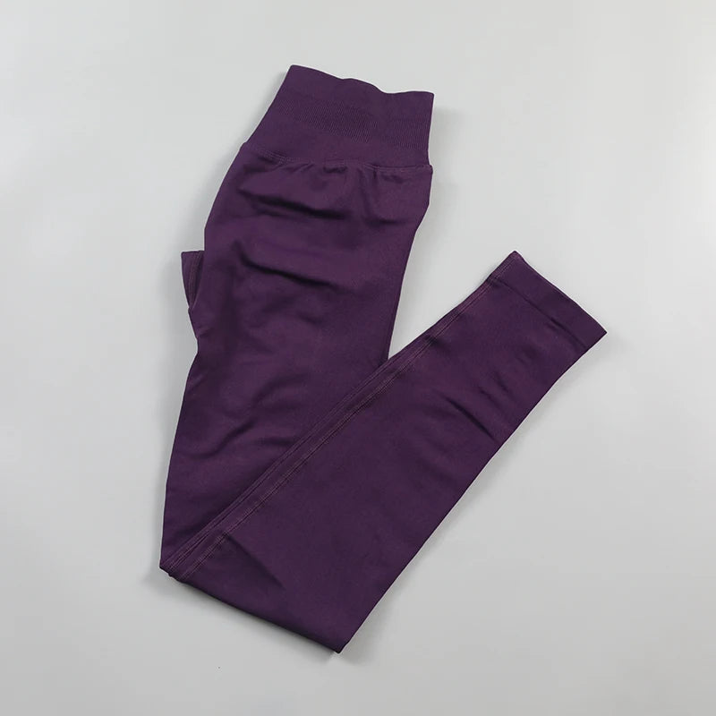 Women Impact High Waist Yoga Leggings Breathable Stretchy - View 19 | SAMAG