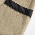 Men's Bathrobe Long Sleeves Kimono Style Spa Robe with Belt Pockets Soft Comfortable Sleepwear Loungewear for Home Hotel Use