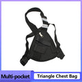 Radio Chest Harness Tactical Vest Nylon Vest Chest Rig Pack Bag Pouch Holster Walkie Talkie For Baofeng BF-888S UV-5R Quansheng