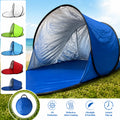 Pop Up Beach Tent UPF50+ UV Protection Silver Coating | SAMAG
