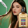 10-in-1 Castor Hair Essential Oil 100ml - Nourishing Scalp Oil with Batana, Peppermint & Biotin