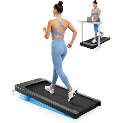 Compact Desk Treadmill with Incline, Quiet Operation, 300 | SAMAG