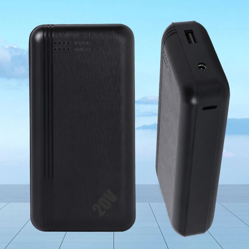20V 24V 20000mAh 30000mAh Power Bank Portable USB Charger External Battery Pack for Summer Air Conditioning Suit Heat Relief