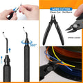 66Pcs Complete 3D Printer Tool Kit All-in-One Handy Tools for Print Maintenance Trimming Polishing Finishing DIY Print Projects