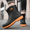 Anti-Slip Rain Boots for Men, New Short-Tube Waterproof Fishing Rain Boots, Water Shoes