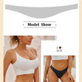 6pcs Cotton Women's Lingerie M-XXL Solid Seamless Panties Sexy Breathable Low-Waist Briefs Female Soft Comfortable Underpants