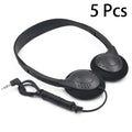 3.5mm Wired Computer Headphone No Microphone Gaming Headset Noise Canceling Sports MP3 Earphone Wired Stereo Headset Universal