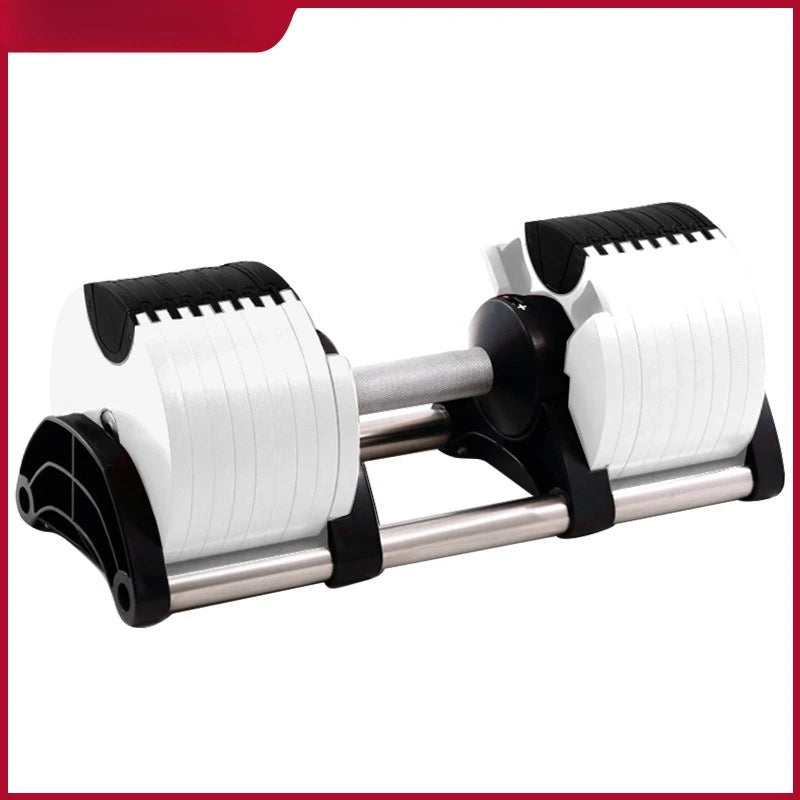 24 Kg Adjustable Weight Dumbbell Workouts Set with Steel | SAMAG