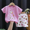 Children's Sets mother Kids Clothes Boys Girl T-shirt | SAMAG