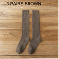 =3Pairs Men's Winter Compression Stocking Warm Hot Knee | SAMAG
