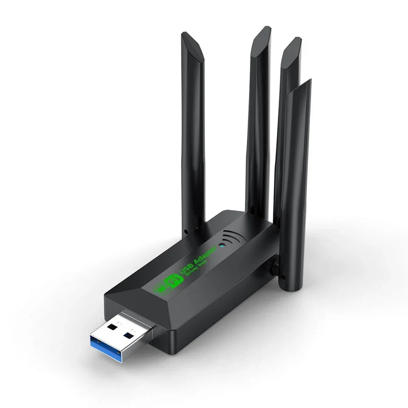 Kebidumei AX3000 WiFi6 USB Wireless Adapter Dual Band 2.4G/5GHz 3000Mbps Network Card for Desktop PC Win - Visuel 7 | SAMAG
