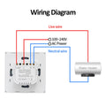 ELEGAN 20A/40A Tuya Smart Wifi Water Heater Switch Air Conditioner Smart Life Remote Voice Timer Control For Alexa Google Home