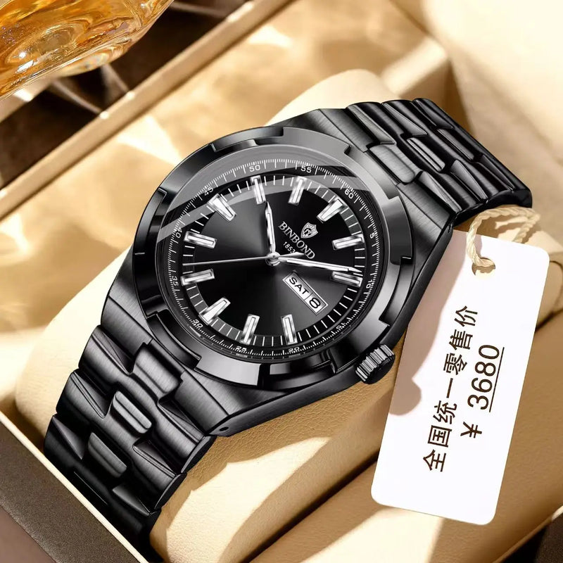 2026 New Luxury Men Business Watches Calendar Quartz Wristwatches For Mens Clock Reloj Hombre
