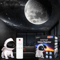 Upgraded Planetarium Projector with Noise and Bluetooth Speaker, Astronaut Space Light Galaxy Projector for Bedroom, Ceiling St