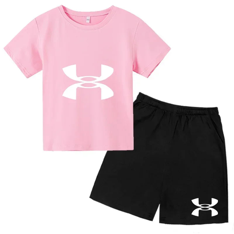 2-13Y Kids Spring & Autumn Casual Cartoon & Letter Print | SAMAG