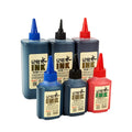 100ml Permanent Markers Ink Refill,Quick-Drying Waterproof Black Red Blue Colors Oil-Based Filler Liquid for Pens