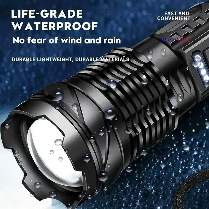 High Strong Power Led Flashlights Tactical Emergency - View 6 | SAMAG
