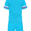 Men's summer new casual breathable short sleeved T - shirt set sports two - piece - View 3 | SAMAG