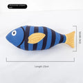 1Piece Creative Cat Toy Fish Shape Bite Resistant Catnip Cat Toy Pet Chew Toys Pet Interaction Supplies Cat Favors