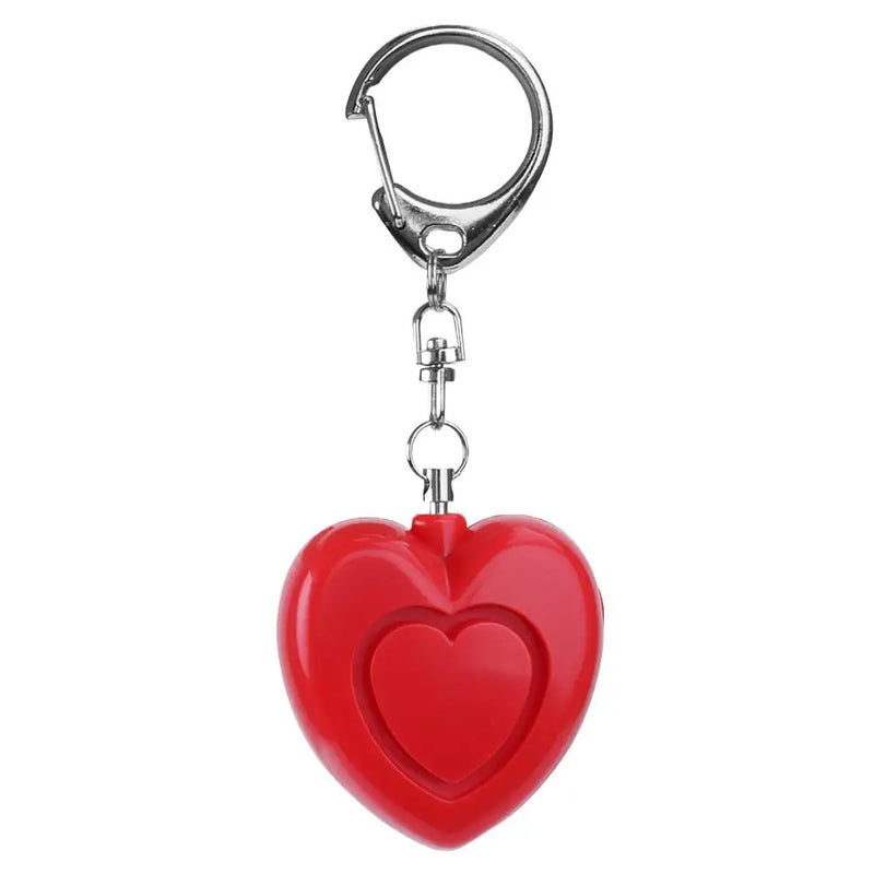 Portable Emergency Girl Women Security Alarms Self-Defense 130 DB Decibels with LED Light Safety Key Chain Pedant Anti-wolf self