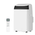 14,000 BTU Portable Air Conditioner with Dehumidifier & Fan, Portable AC Units Cools up to 750 Sq. Ft., Remote Control, Auto Swing, Sleep Mode, White Top