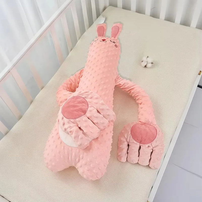 Cartoon Baby Soothing Pillow Remote Control Music Tapping Soothes Palm Pillow Baby Sleeping Pillow for Newborn Patting Doll