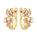 Original S925 Sterling Silver Zircon 18K Gold Lining | SAMAG