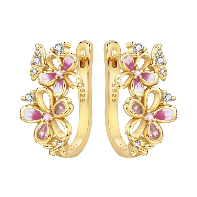 Original S925 Sterling Silver Zircon 18K Gold Lining | SAMAG