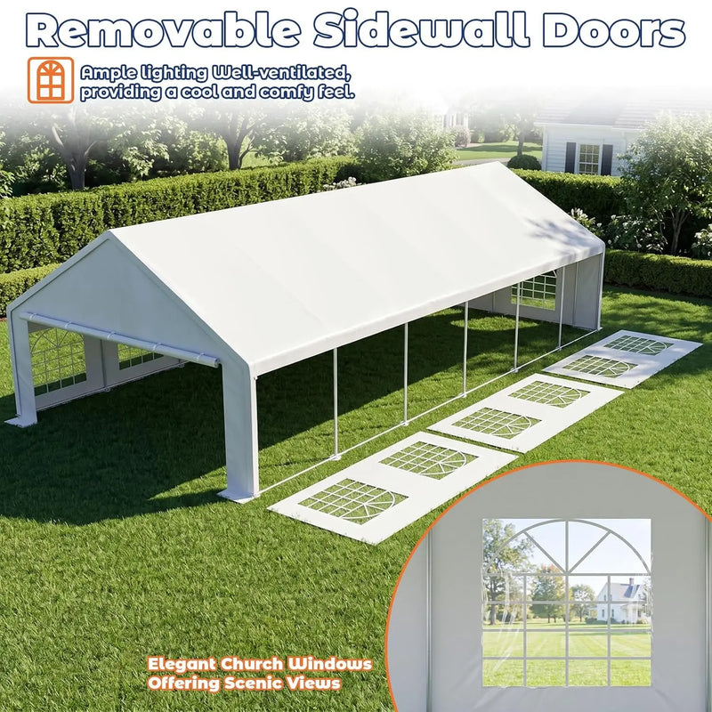 20x40 Party Tent Heavy Duty, Wedding Event Shelters - View 5 | SAMAG