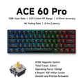 MCHOSE ACE 68 Magnetic Switch Gaming Keyboard Hall Effect Rapid Trigger Programmable RGB 8K Hz DKS/MT/TGL/RS/SOCD Keyboard