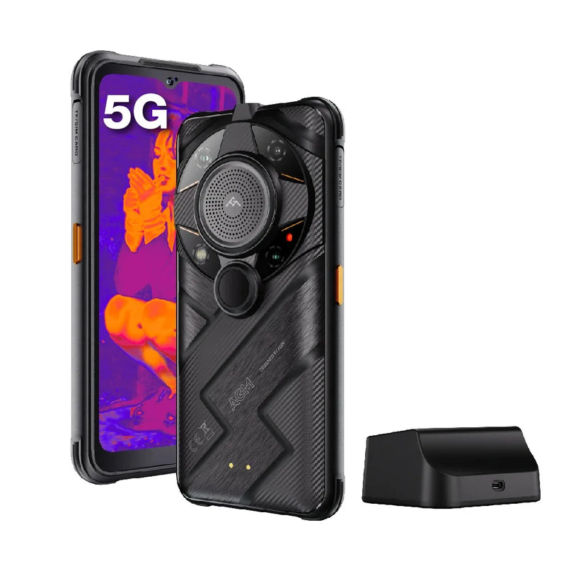 AGM G2 Guardian 5G Rugged Smartphone 500m Thermal Imaging 10mm Lens 25FPS 108MP Main Camera 7000mAh IP68 Waterproof Mobile Phone
