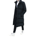 Korean Fashion Black Cotton Long Padded Parkas Coats Male 2025 Winter Casual Thicken Warm Puffer Jacket Men