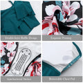 Swimwear Ruffles Women Suits Two Piece Sets Printed | SAMAG
