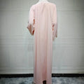 Eid Flower Women's Long Abaya Dubai Cardigan Dress | SAMAG