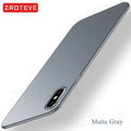 For iPhone X XR Case ZROTEVE Luxury Ultra Thin Frosted Hard PC Cover For Apple iphone XR XS Max iPhonex 10 iPhone10 Phone Cases