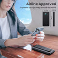 Power Bank Portable Charger with 3 Built-in Cables,Ultra Slim 10000mAh PD 3.0A USB-C Battery Pack,LCD Display 5 Outputs Travel Essentials Powerbank for iPhone 16/15/14/13/12 Series,Samsung,Android etc