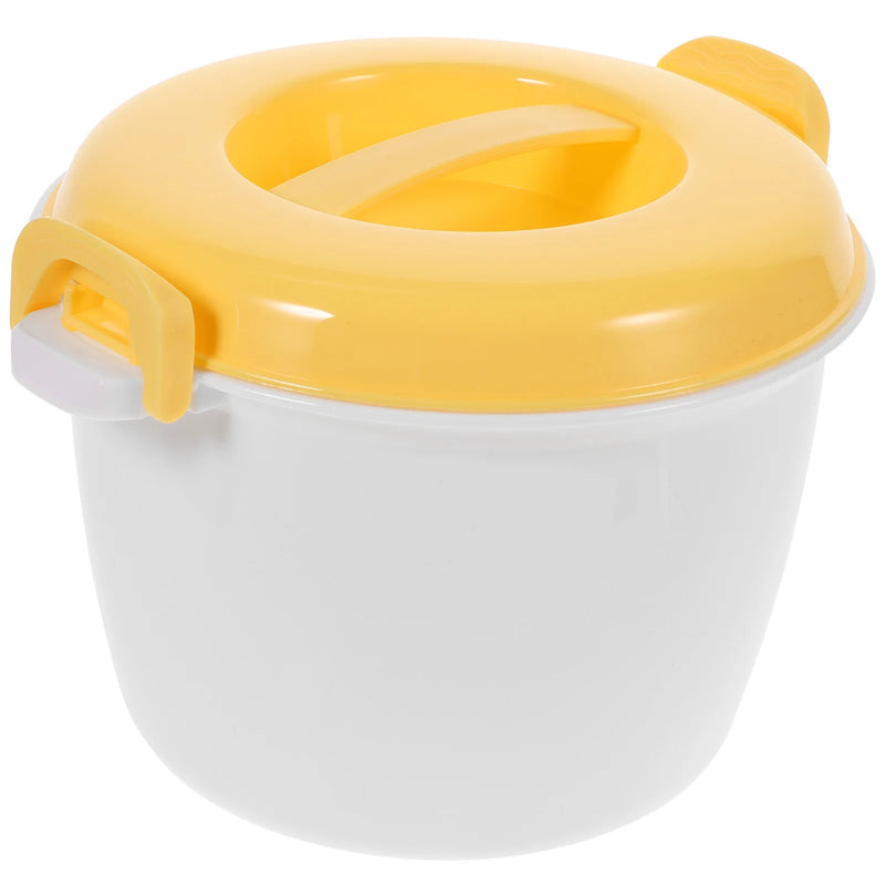 Microwave Rice Cooker Household Micro-Wave Oven Microwaveable Steamer Plastic Pasta Pot Microwaveable Rice Cooker