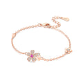 Original 925 Sterling Silver Zirconia Tennis Chain Bracelet for Women Adjustable Gold Color Hot Sale Ideal Birthday Party Gifts