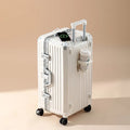2024 New Durable Large Capacity Luggage Sets Suitcase USB Charging Men Carry-On Boarding Travel 24/26/28/30/34