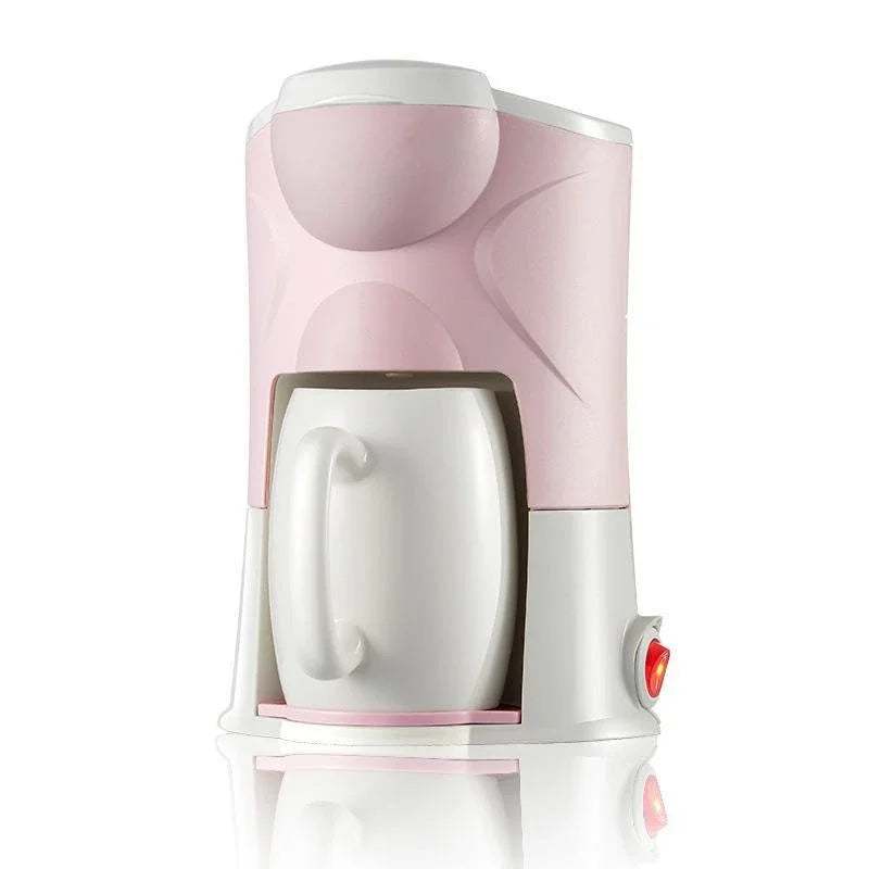 300W Small Household Palm Coffee Machine Kitchen Appliances Office Freshly Ground Coffee Tea Maker Drip Type 220V-240V